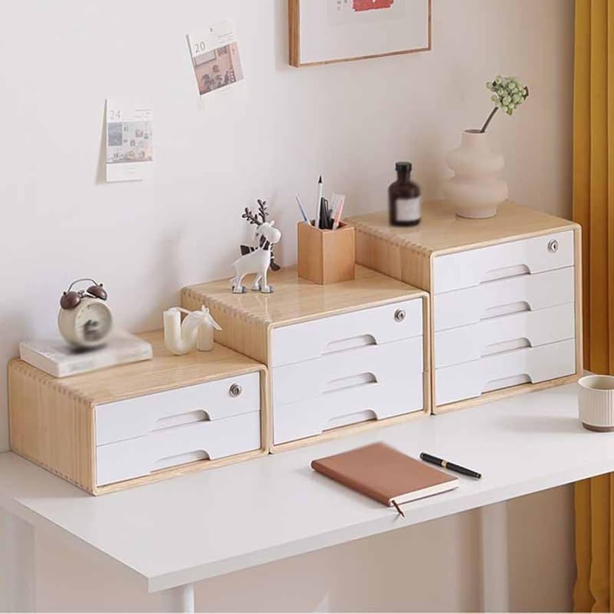 ミニチェスト 書類チェスト 小引き出し Amazon｜MJKQ9 鍵付き 引き出し 木製 小物チェスト ミニチェスト