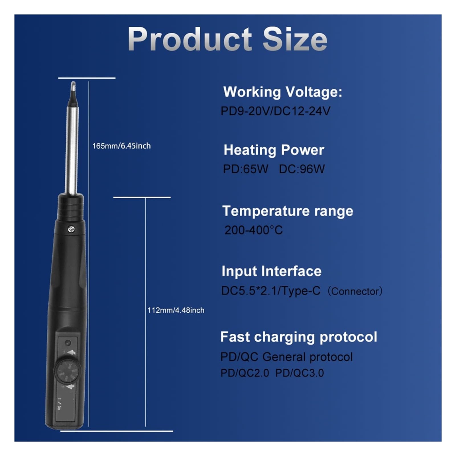 Zestaw lutownicy Inteligentna Lutownica Elektryczna PD/DC 100W Z Regulacją Stałej Temperatury, Szybkie Nagrzewanie, Przenośna Stacja Lutownicza(T75 With BC2 charger)