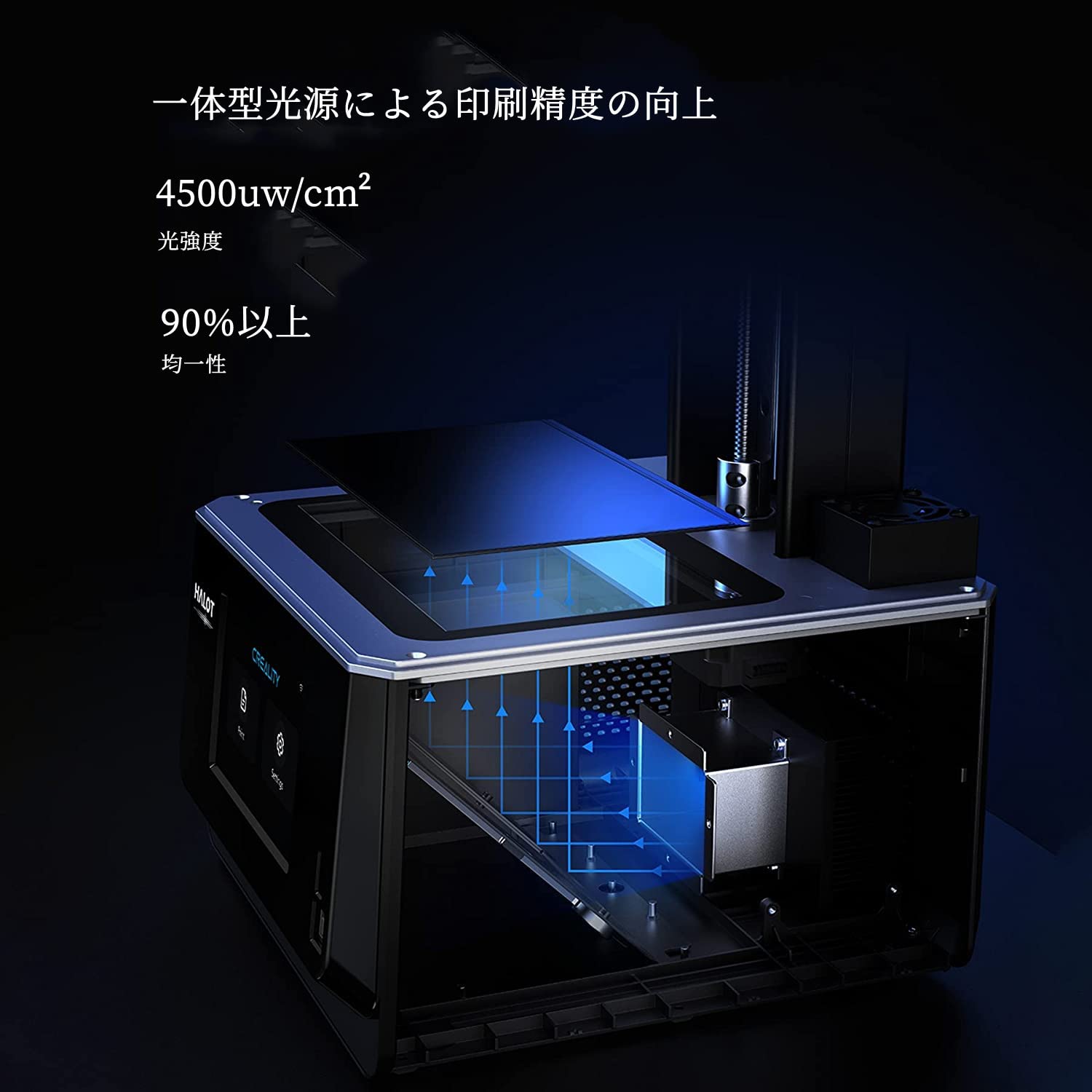 Amazon | Creality Halot-one Plus 3dプリンター 光造形 印刷サイズ 