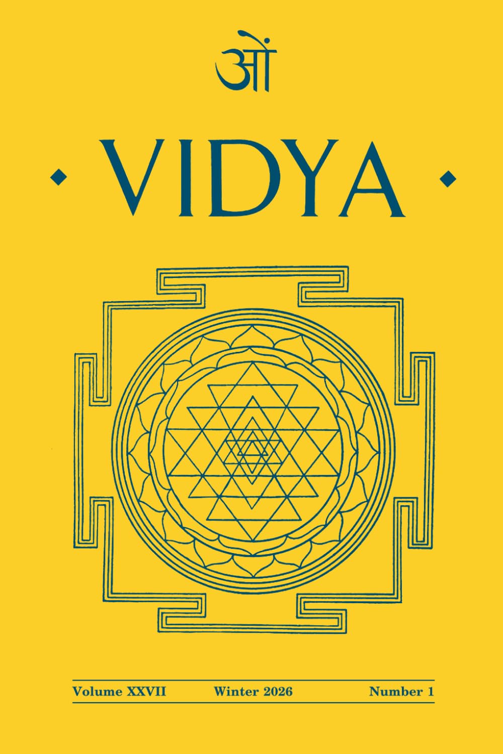 VIDYA: Volume XXVII Number 1: Winter 2026