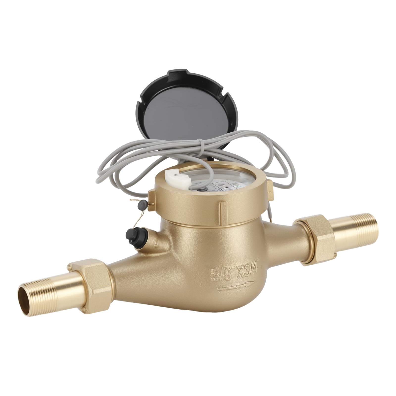 Compteur d'eau sans plomb résolvant les erreurs de calcul de débit DN20 NPT