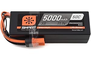SPMX50003S50H5 for Spectrum 3S Smart LiPo Hard Case 50C Battery Pack w/IC5 Connector