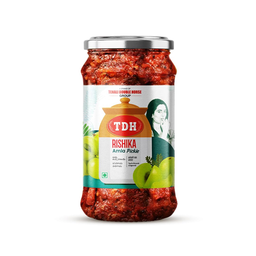 Tenali Double Horse Foods - Rishika Amla Pickles 250gms - Tart and Exquisite | Amla Flavor (B0D3QKZQSJ) Amazon Price History, Amazon Price Tracker