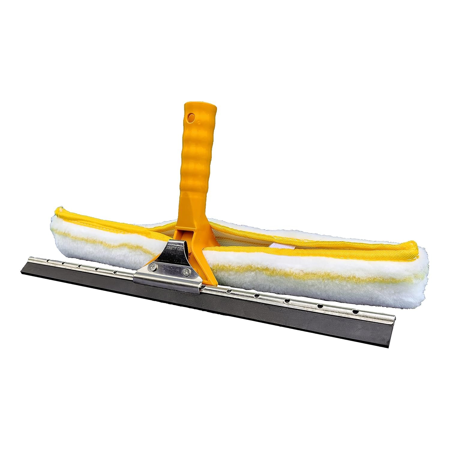 Clear Solar Systems 2-In-1 Solar Panel Cleaning Brush Head | Microfiber Scrubber & Rubber Wiper | Wiper For Solar Panels, Glass & Windows-image-32