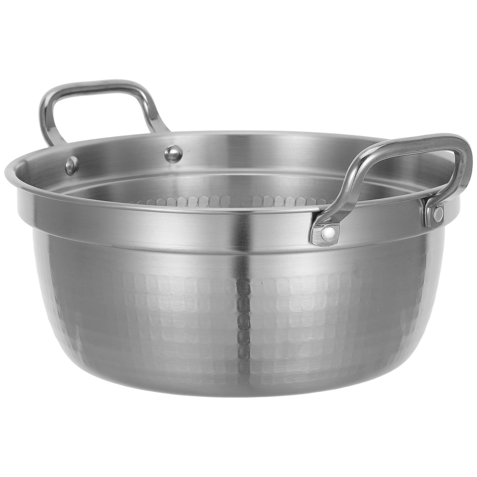 Casserole en inox 2,1 L durable et compatible induction pour la table
