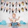BBY Boss Garland Banner Decoration– Cute BBY Boss Cartoon Party Hanging Banner – First Birthday, Baby Shower,Room Backdrop, Party Supplies for BBY Boss Themed Celebration Decoration. #5