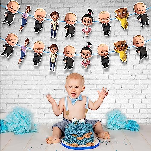 Seyal Bby Boss Guirlande décorative idée cadeau de naissance - 7