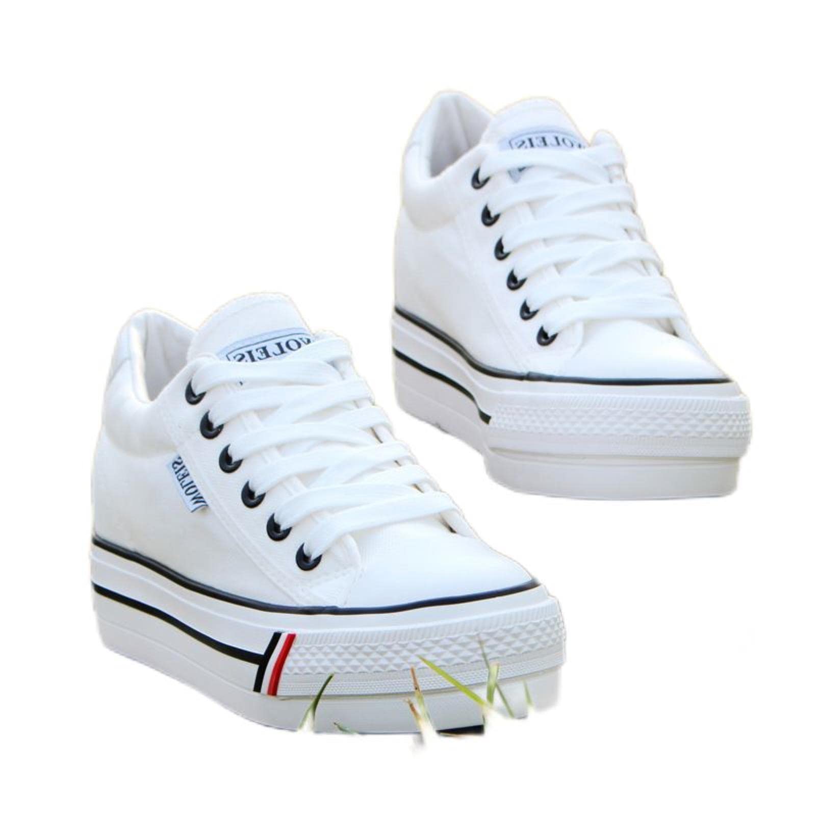 DSAI 2022 Primavera Donna Interna Allungamento Cuneo Scarpe Da Ginnastica Sneakers Da Donna Sneakers Casual Piattaforma