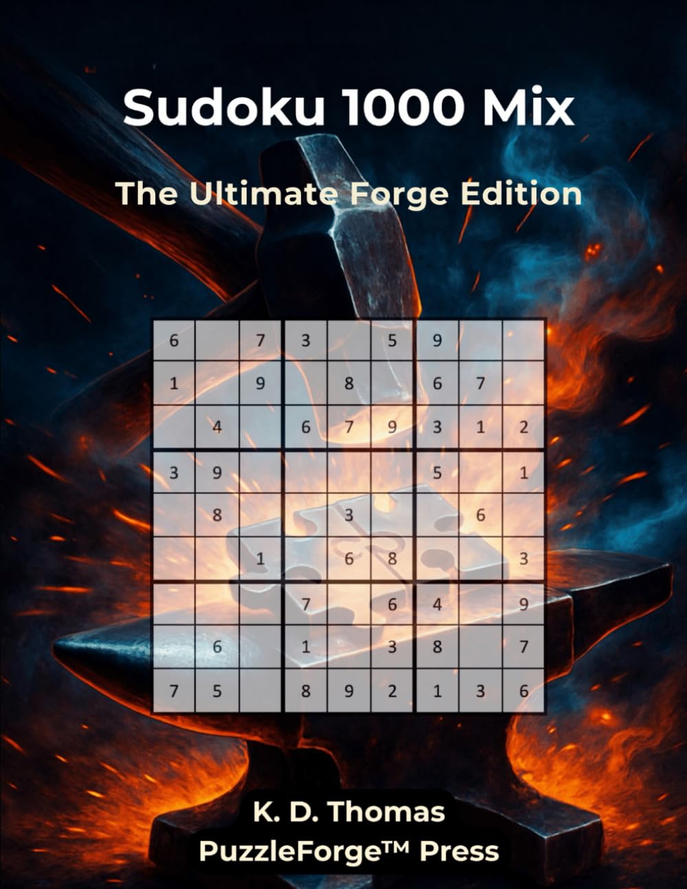 Sudoku 1000 Mix: 1000 Sudoku Mix – The Ultimate Forge Edition (PuzzleForge™ Mixed Sudoku Forge Series – Variety Brain Training Puzzles)