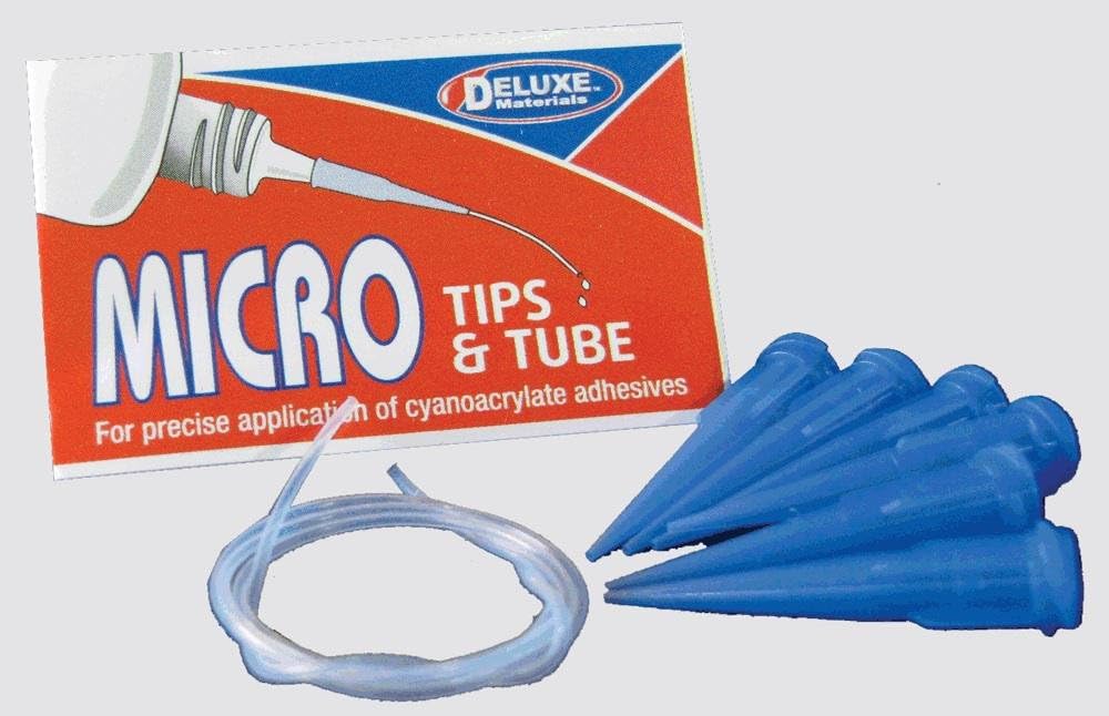 AC-9 Micro Tips & Tube for precise anti-clog application super glues