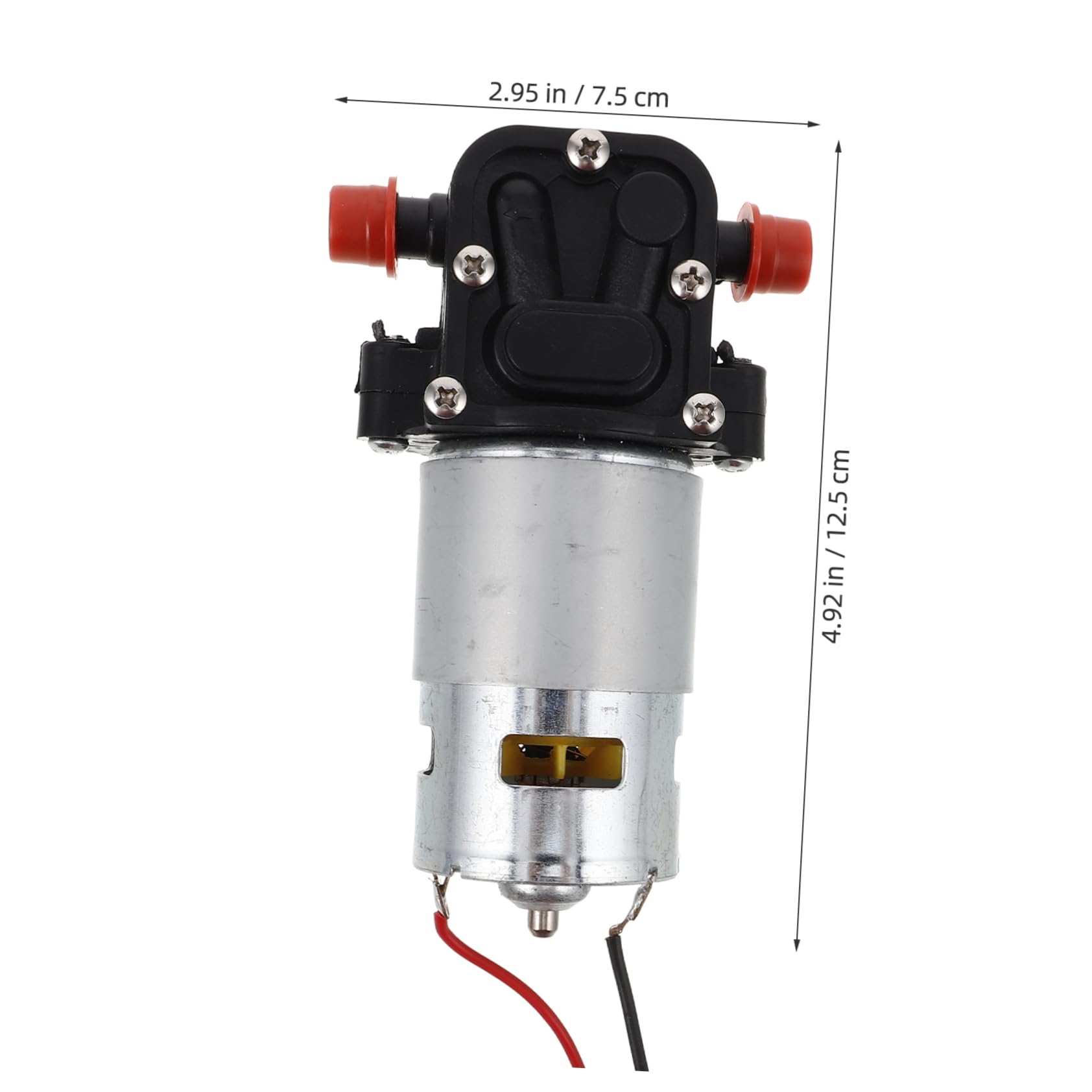 STOBAZA Intelligent Diaphragm Pump 12v Electric Sprayer Pump High Pressure Washer for Thorough Cleaning