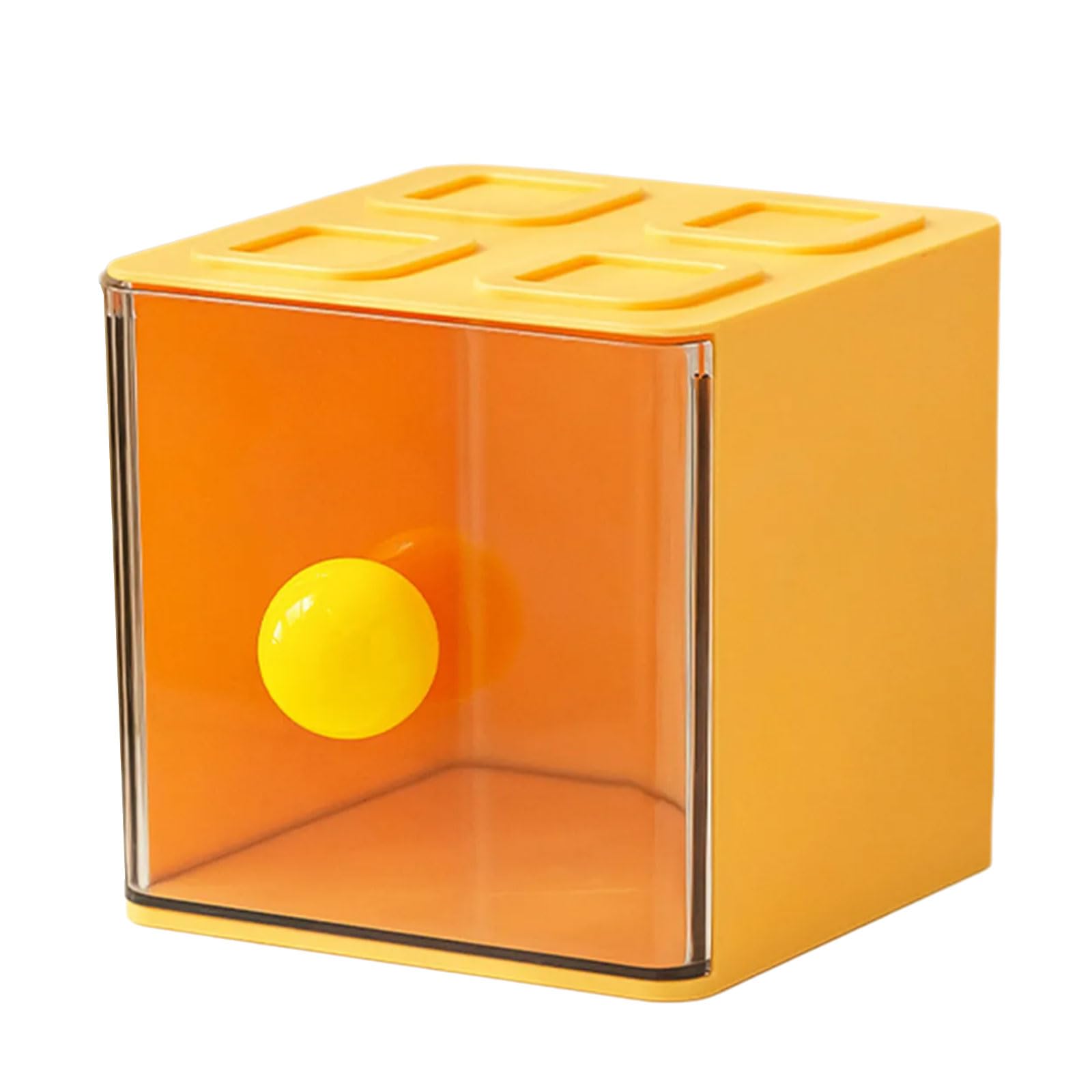Shurhome Stackable Teabag Storage Organizers with Slanted Drawer Large Capacity Wall Mountable Kitchen Countertop Space Saving Teabag Organizers Stackable