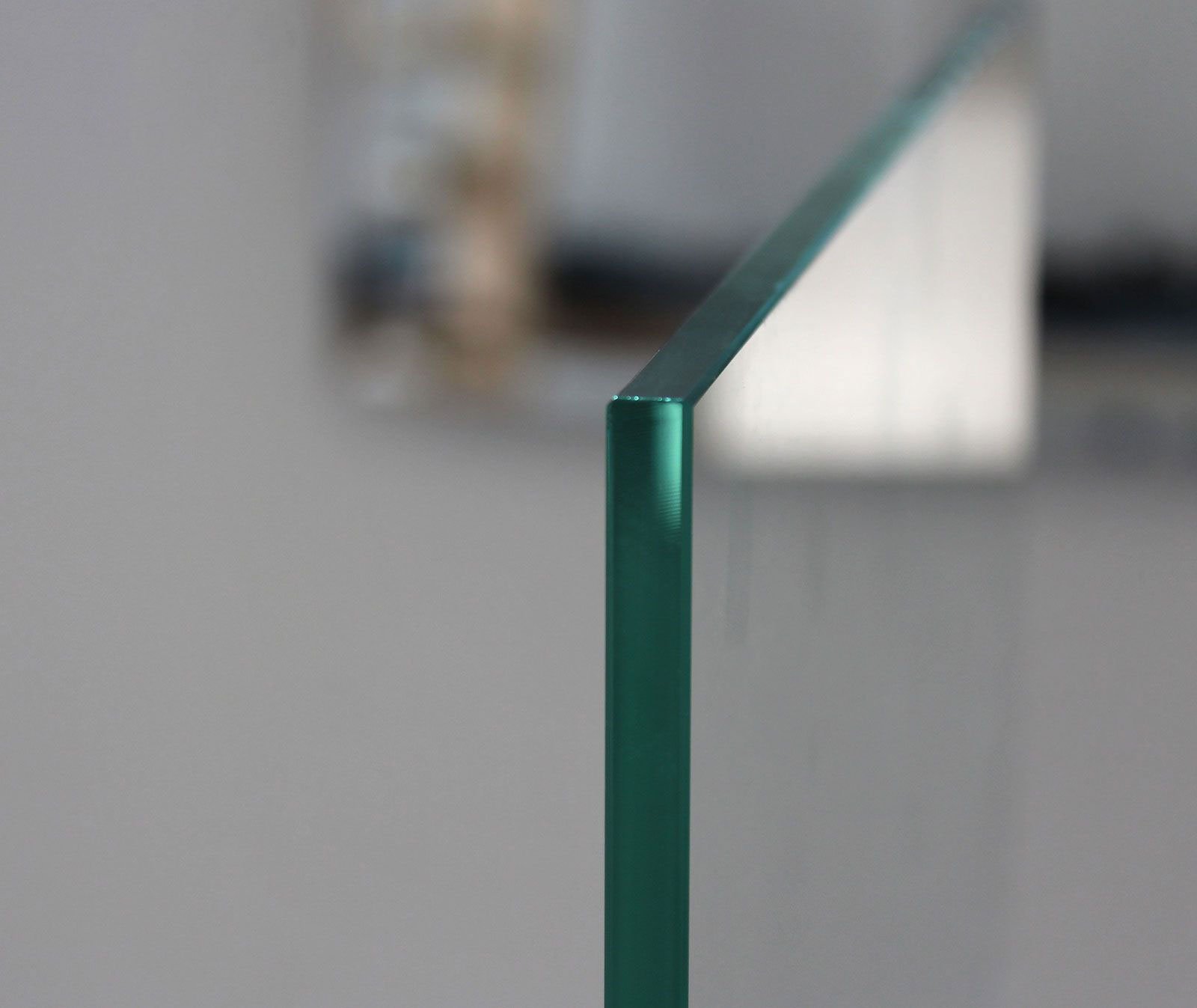 MySpiegel.de Glasplatte Glas Polierte Kante Durchsichtig Klar Glasscheiben Glasboden Glaswand Glastisch in 6mm (90x60 cm)