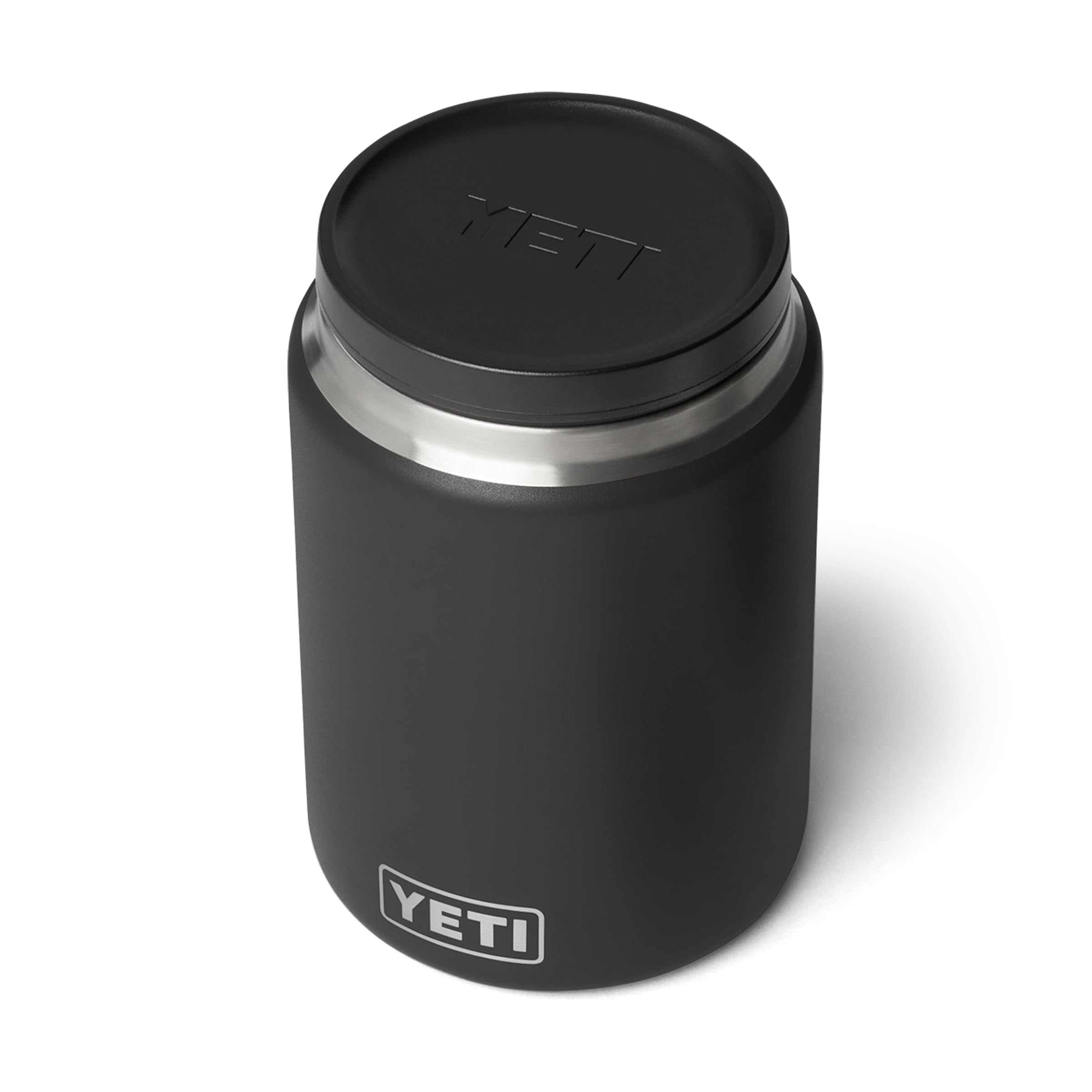 Yeti Black Rambler Food Jar, Vacuum Insulated Stainless Steel Container With Leakproof Magvent Lid, 24 Oz (710 Ml)