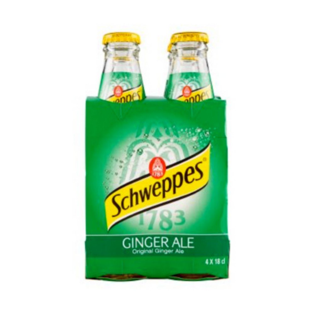 Schweppes Ginger Ale 180ml (Confezione da 24)