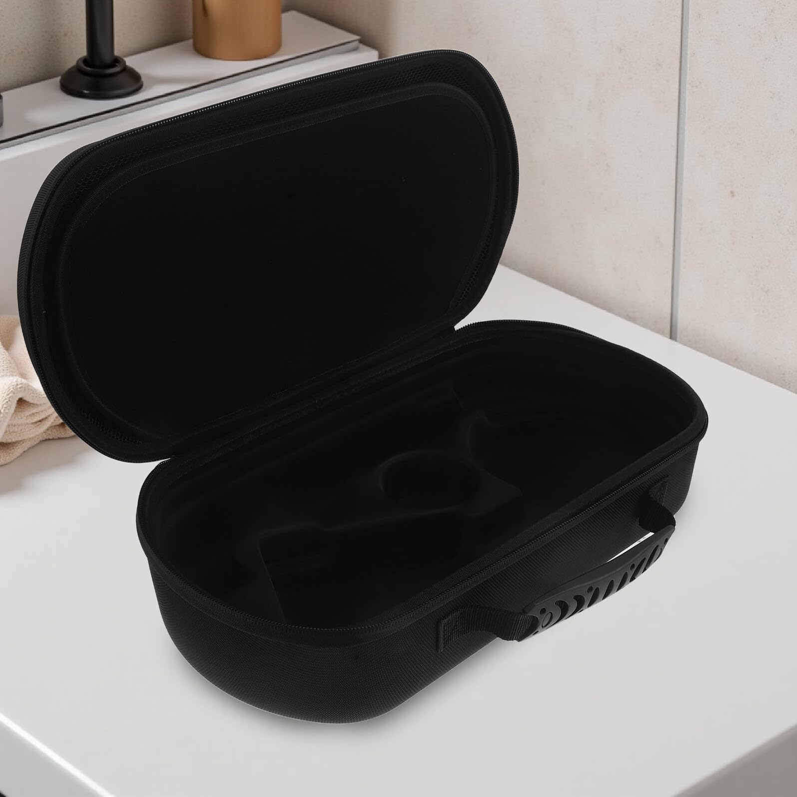 Borsa per Asciugacapelli da Viaggio Custodia Compatta per Riporre Strumenti per Capelli Organizer Portatile per Strumenti da Salone Protezione da Graffi e Polvere Adatto per Uso