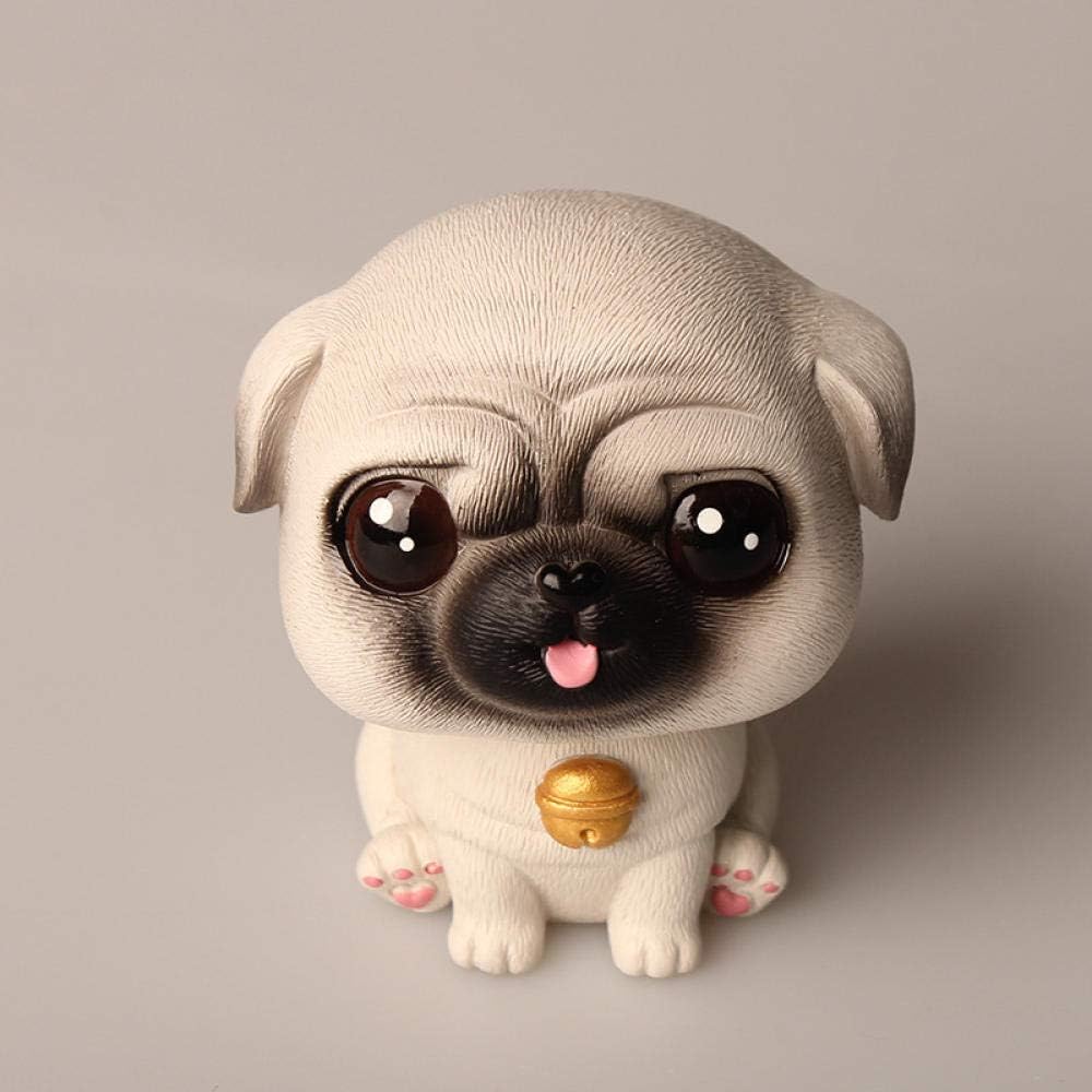 XHXZ Statue Furnishings Ornaments Dog Sculptures Car