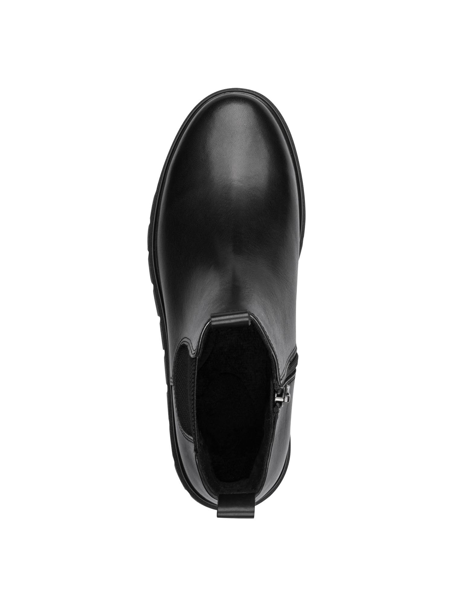 MARCO TOZZI Damen Chelsea Boots aus Leder Plateau