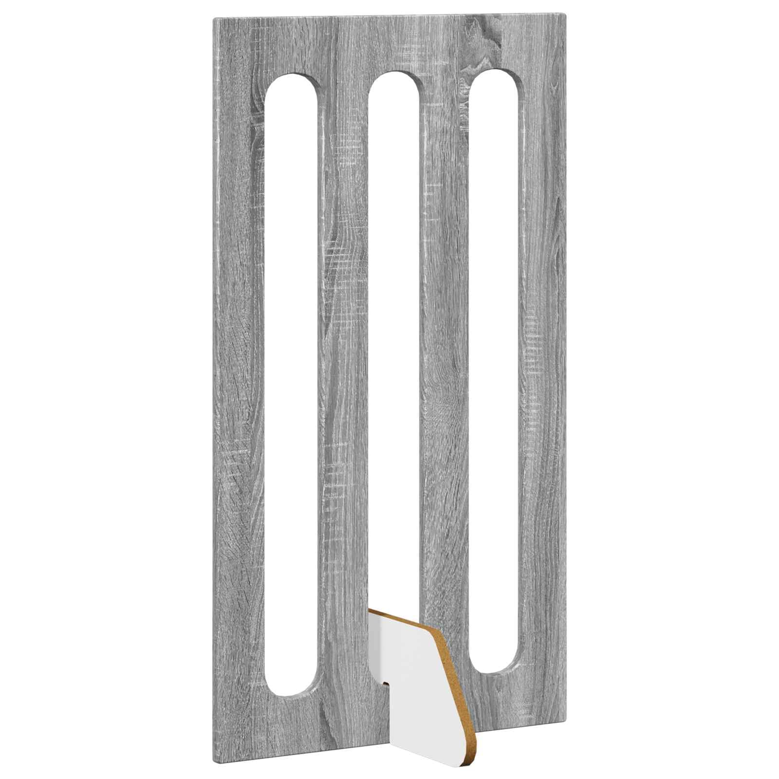 Recinto Pieghevole Animali 2 Pezzi Sonoma Grigio