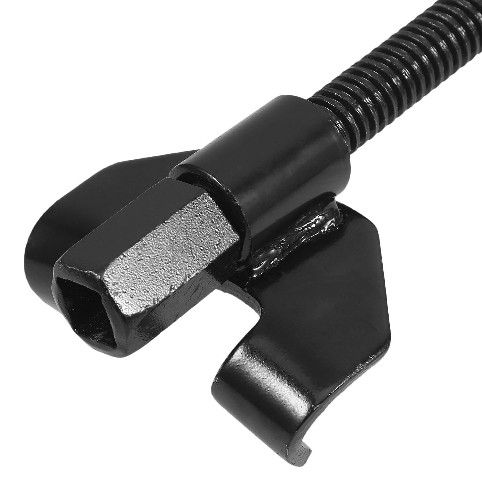 jojofuny Kit Compresseur de Ressort Hélicoïdal en Acier Noir Robuste Suspendre Automobile, Outil de Compression sans Outils Auxiliaires, pour Atelier Mécanique