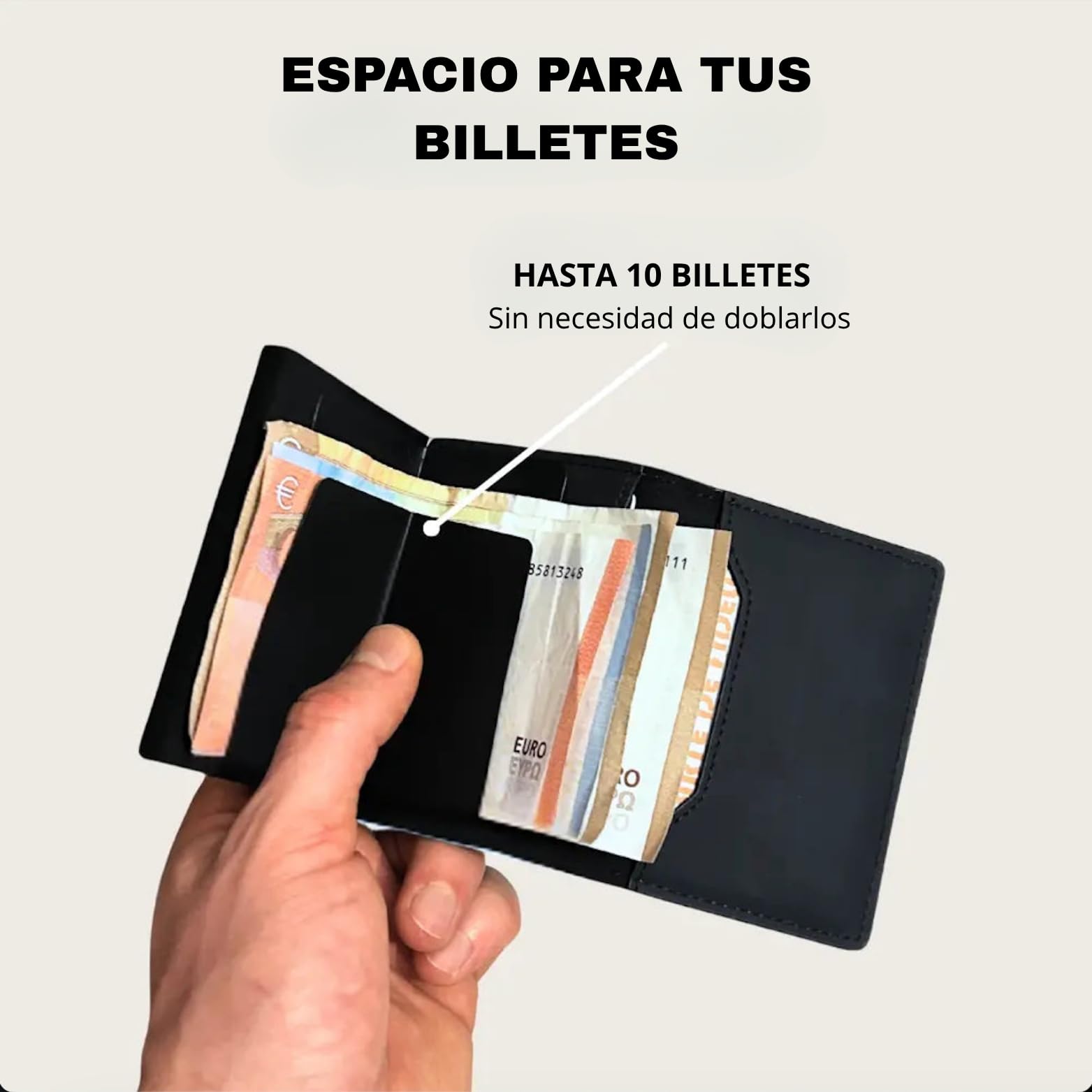 taller lorca cartera wallet 2.0, 2pcs cartera RFID compacta aluminio