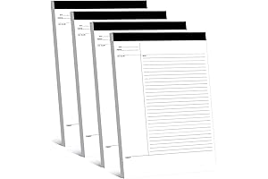 200 Sheets Tops Focus Notes Writing Pad Legal Pads 11.75 x 8.5