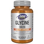 Now Foods Glycine 1000mg 100 Vegetarian Capsules
