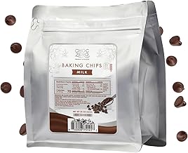 ChocZero Milk Chocolate Chips, No Added Sugar, Keto & Low Carb, Gluten Free, No Sugar Alcohols, 20 oz Bag for Baking & Desserts