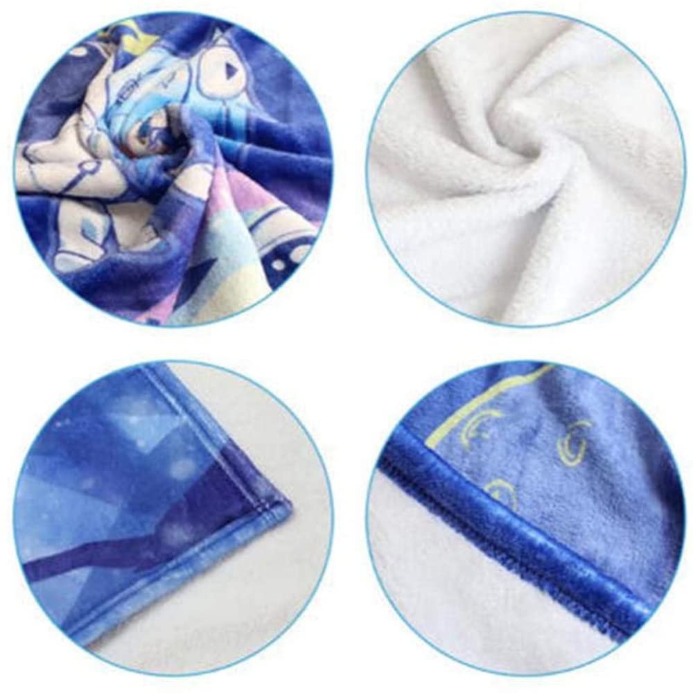 The Seven Deadly Sins-Meliodas And Elizabeth, Hawk Anime 3D-Digitaldruck Flanell Ultraweiche Micro-Fleece-Decke Pflegeleicht