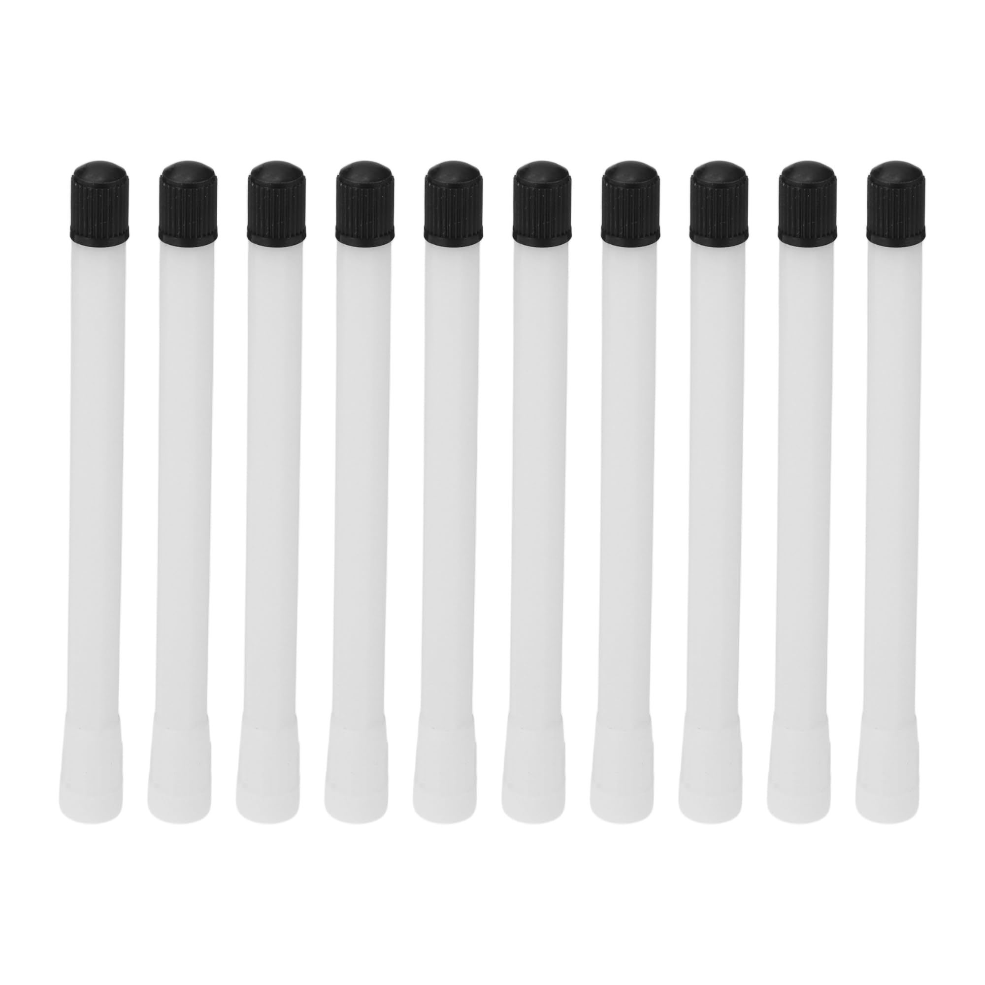 10pcs 125mm Tire Valve Extension Universal Plastic 180 Degree Tyre Valve Inflation Adapter for Car Motorcycle RV Truck Bike