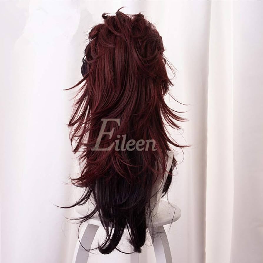 ACOS 鬼滅の刃 竈門炭治郎 コスプレウィッグ 鬼滅の刃 竈門炭治郎 風 ウィッグ 鬼滅 コスプレ キャラウィッグ