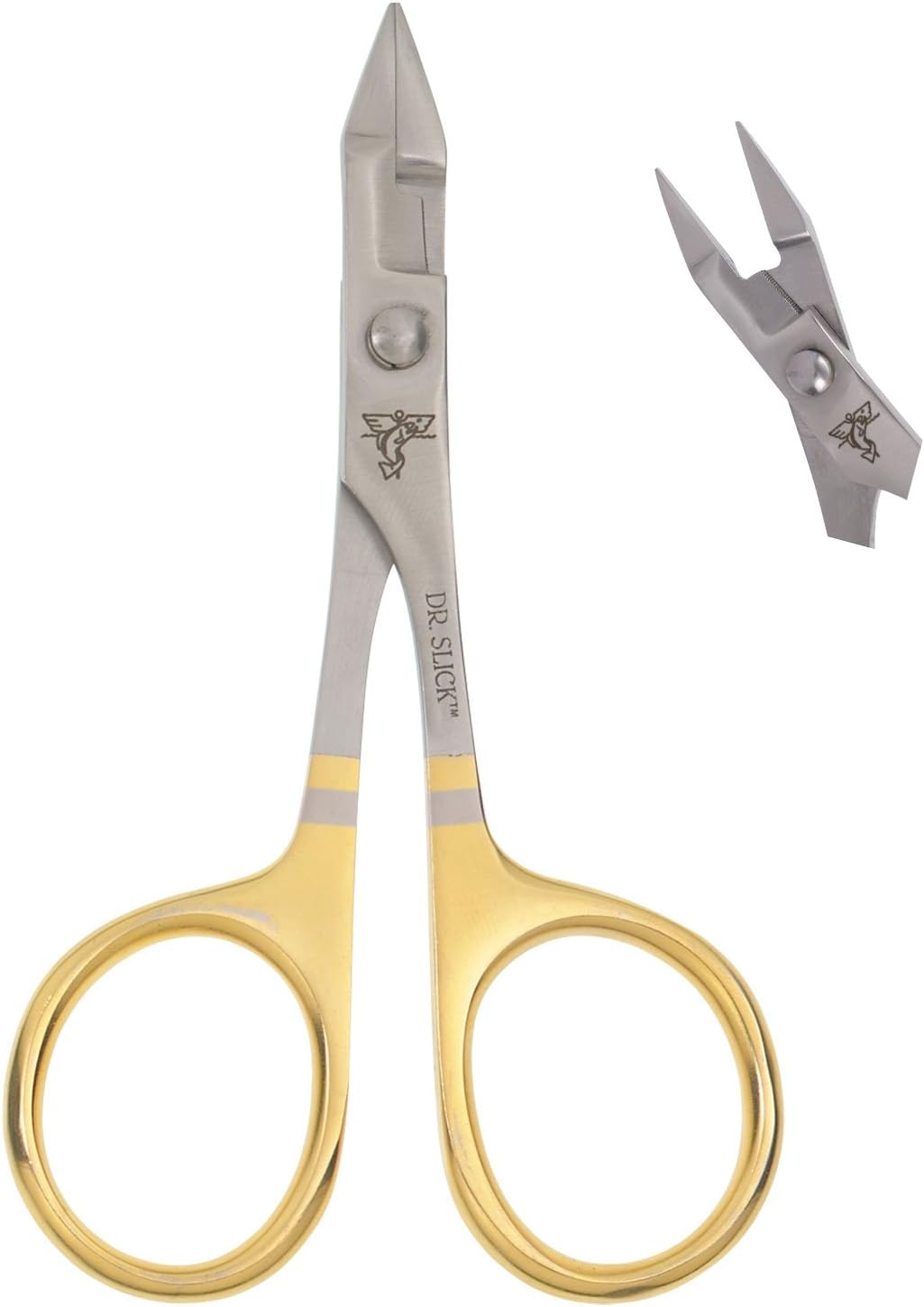 Dr. Slick 4.75" Gold Barb Crusher Scissor Clamp