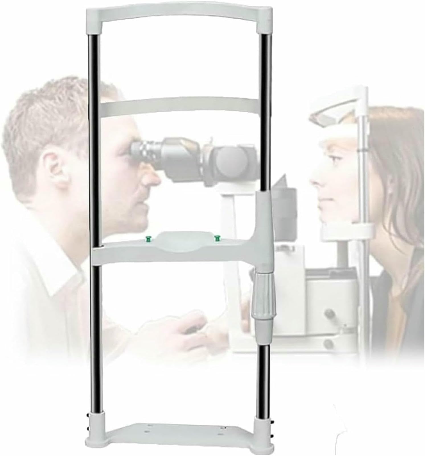 Akcesoria optometryczne do wsparcia czoła z pokrętłem regulacji wysokości, trening wzroku, podpórka podbródka dla stabilności i komfortu