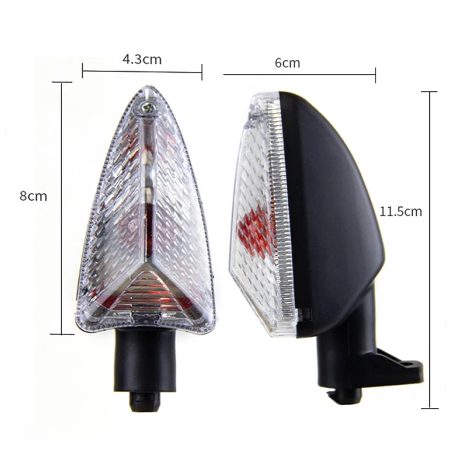 Compatibile Con Aprilia Per RS4 125 Per RSV 4R 2010 2011 2012 2013 2014 Per RSV 1000R 2010 Indicatori Di Direzione Posteriori Ambra Laterali Luci Di Guida