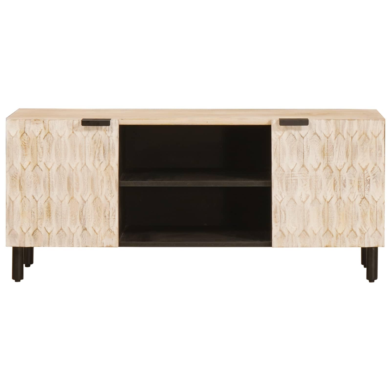 Mobile TV in legno manico 105 x 33 x 46 cm