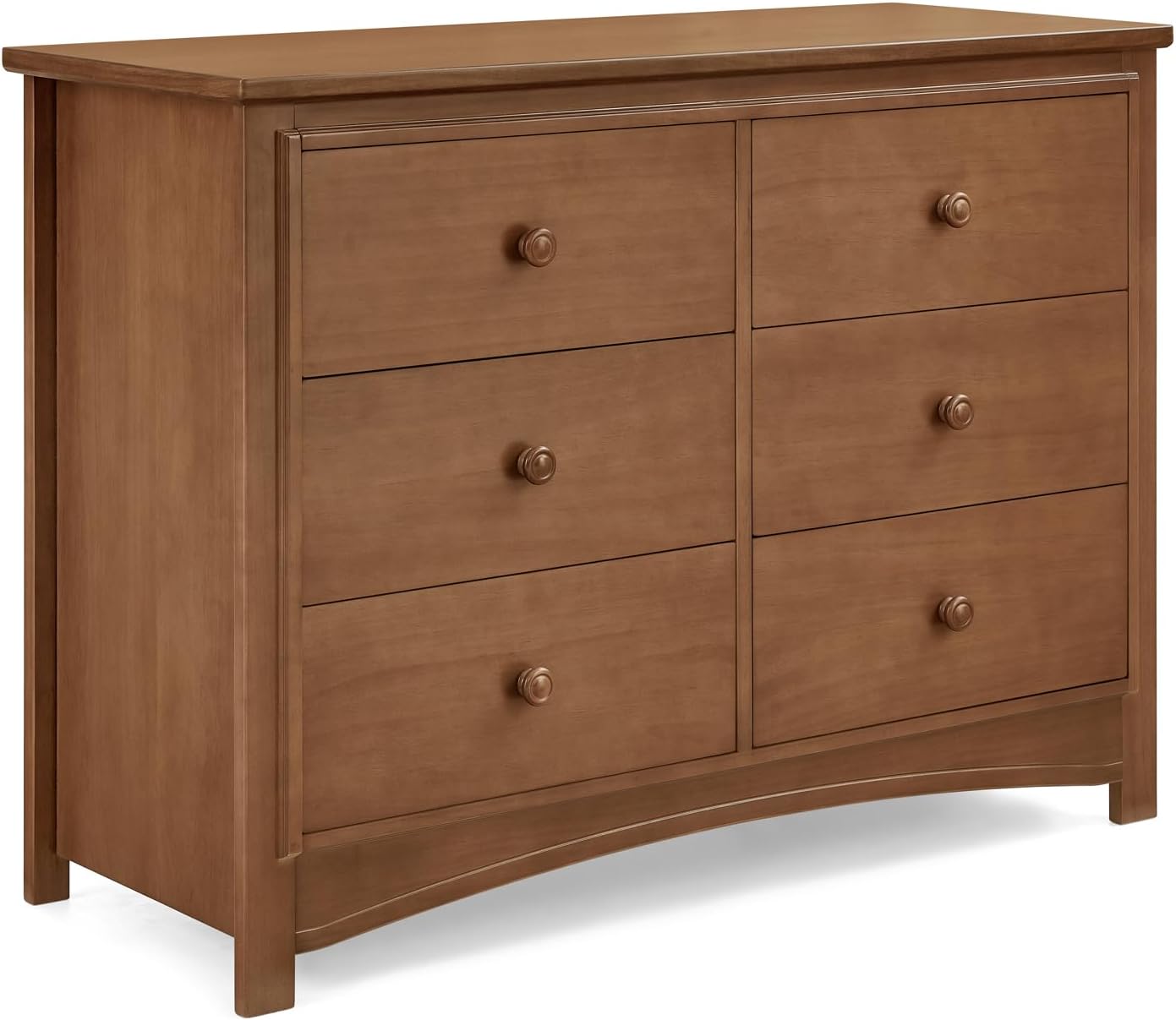 Delta Children Perry 6 Drawer Dresser - Greenguard Gold Certified, Chestnut