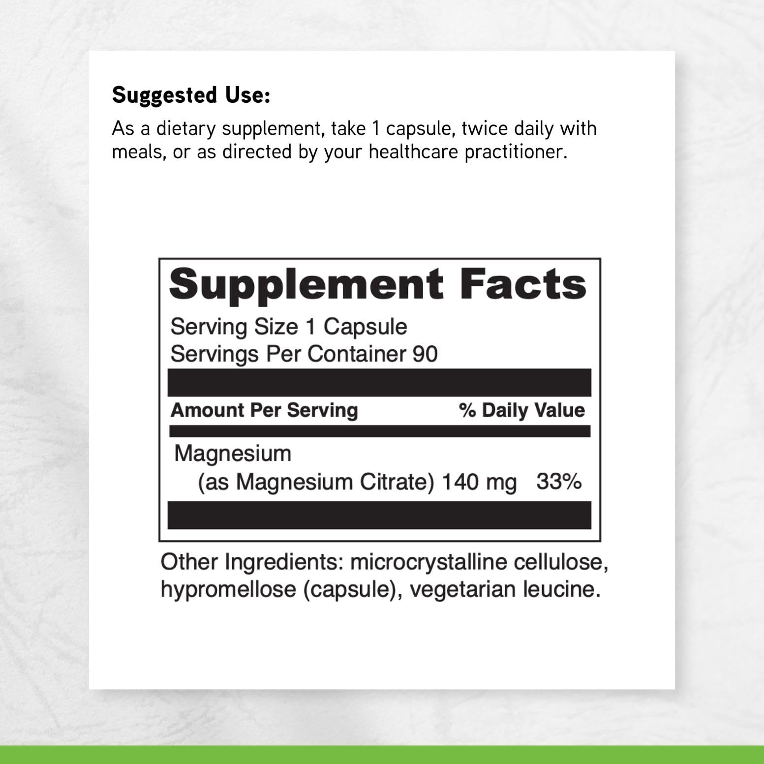 DaVinci Labs Magnesium Citrate, 90 Vegetable Capsules — Amazon image 6