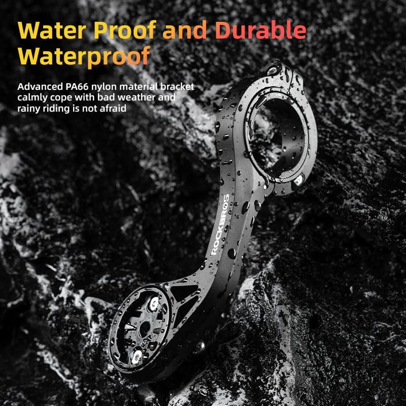 Miniatura 2 de ROCKBROS Soporte delantero para bicicleta compatible con Bryton GoPro - Manillar de ciclismo de 1.25 pulgadas1.252 in