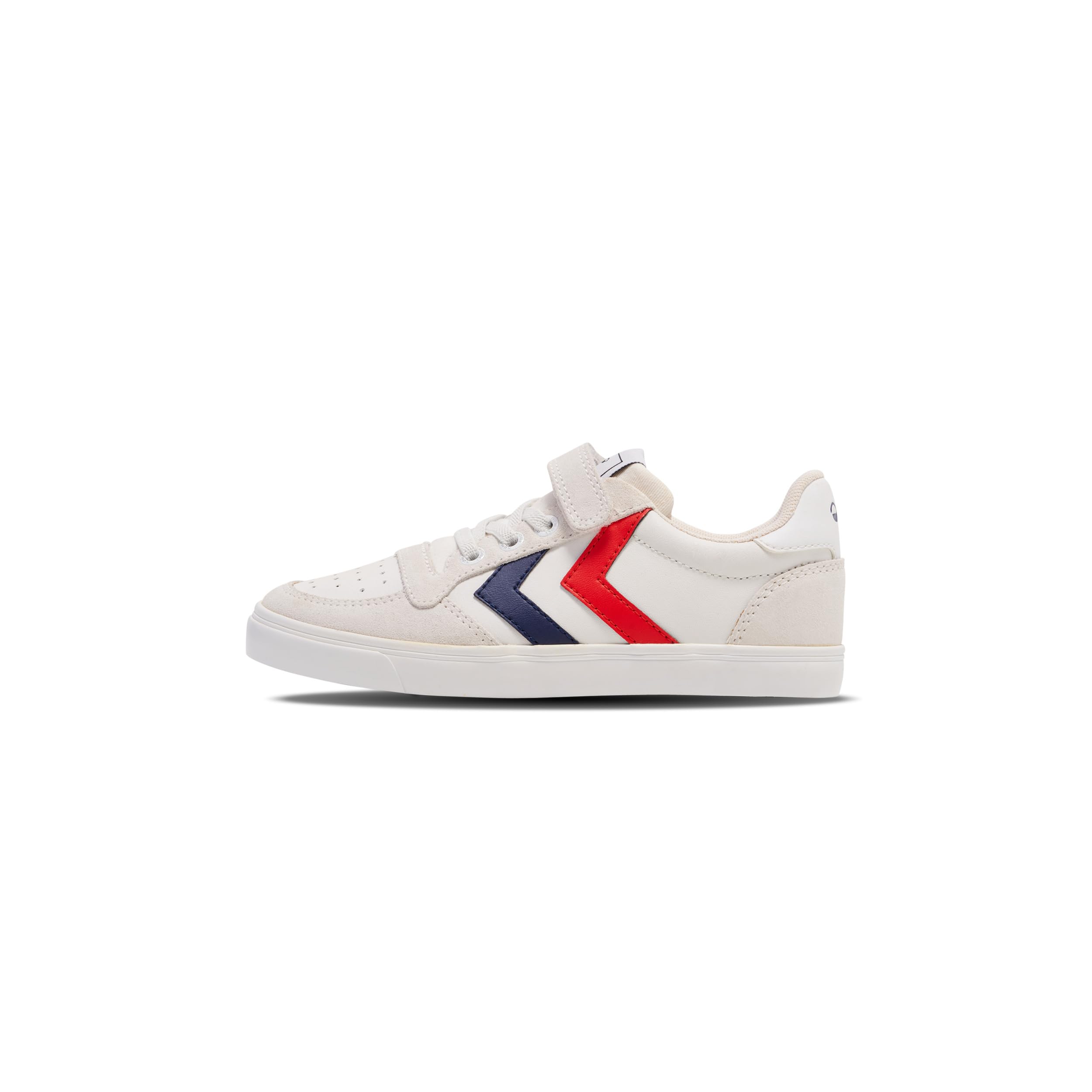 hummel Slimmer Stadil Leather Low JR Trainers, 31 EU, White, 12.5 UK Child