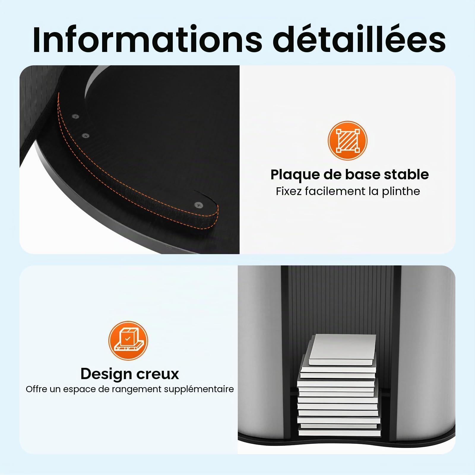 Comptoir Accueil Table De Réception Pliable Caisse Avec Sac à Main Et Rangement Comptoir Caisse Salon De Coiffure Table D'exposition Pour Présentations, Réunions, Restaurants(40*90*90cm)