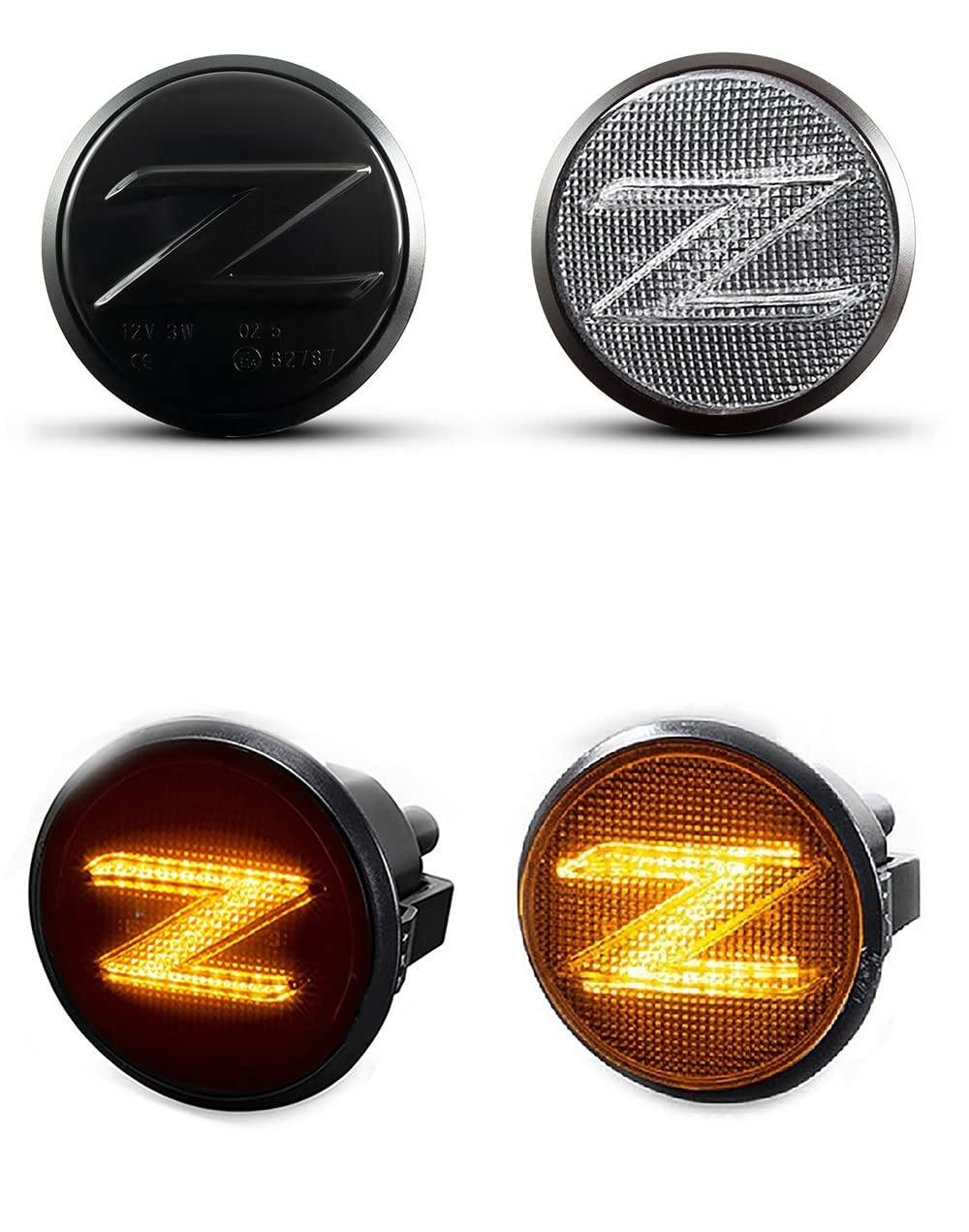 Amazon.co.jp: フェアレディZ サイドウインカー サイドマーカー LED