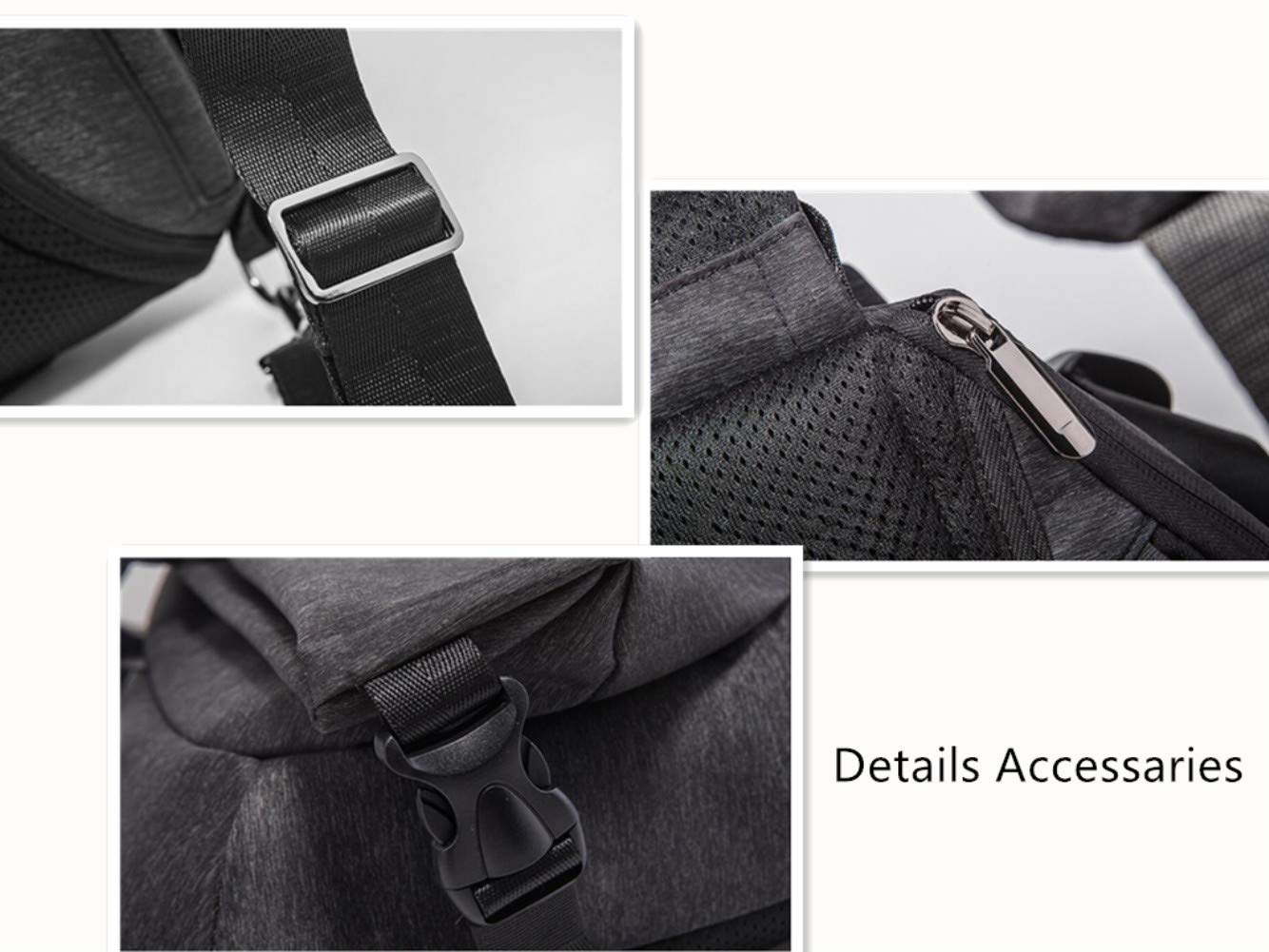 Herentas met grote capaciteit Enkele schoudertas Waterdichte duurzame rugzak Zakelijke tas met meerdere vakken Business Casual crossbodytas voor heren kopen vanaf een prijs van 20