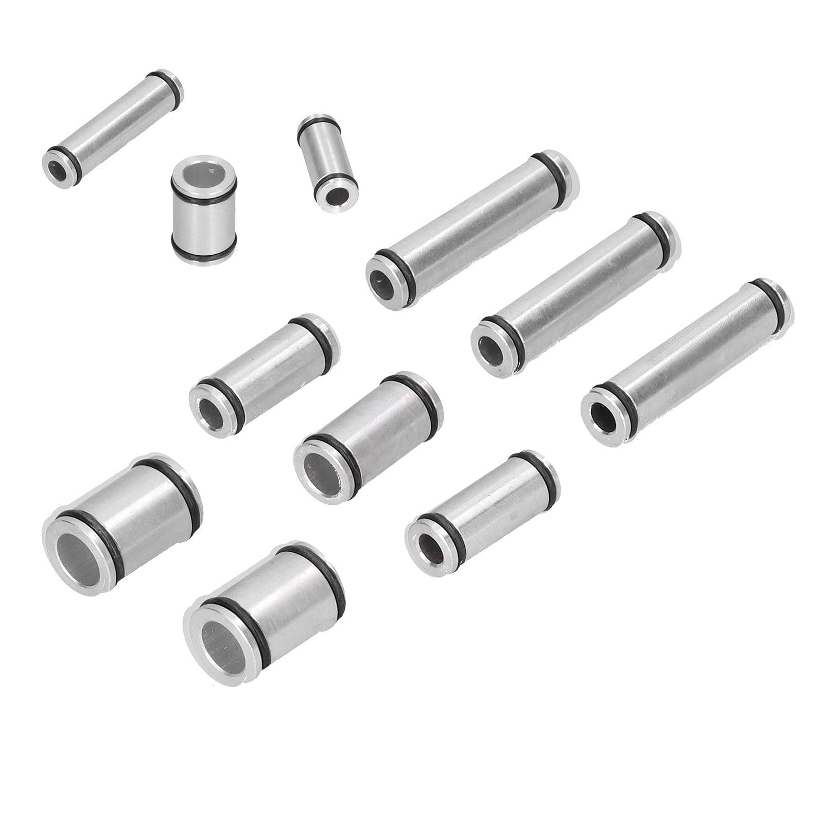 Pyhodi Universal Turbo Huile D'alimentation de Ligne de Retour Tipe de Vidange de Ligne de Retour Kit Complet, 8pcs Kit de Tuyau D'huile 0BH321477 DQ500 0BH Remplacement des