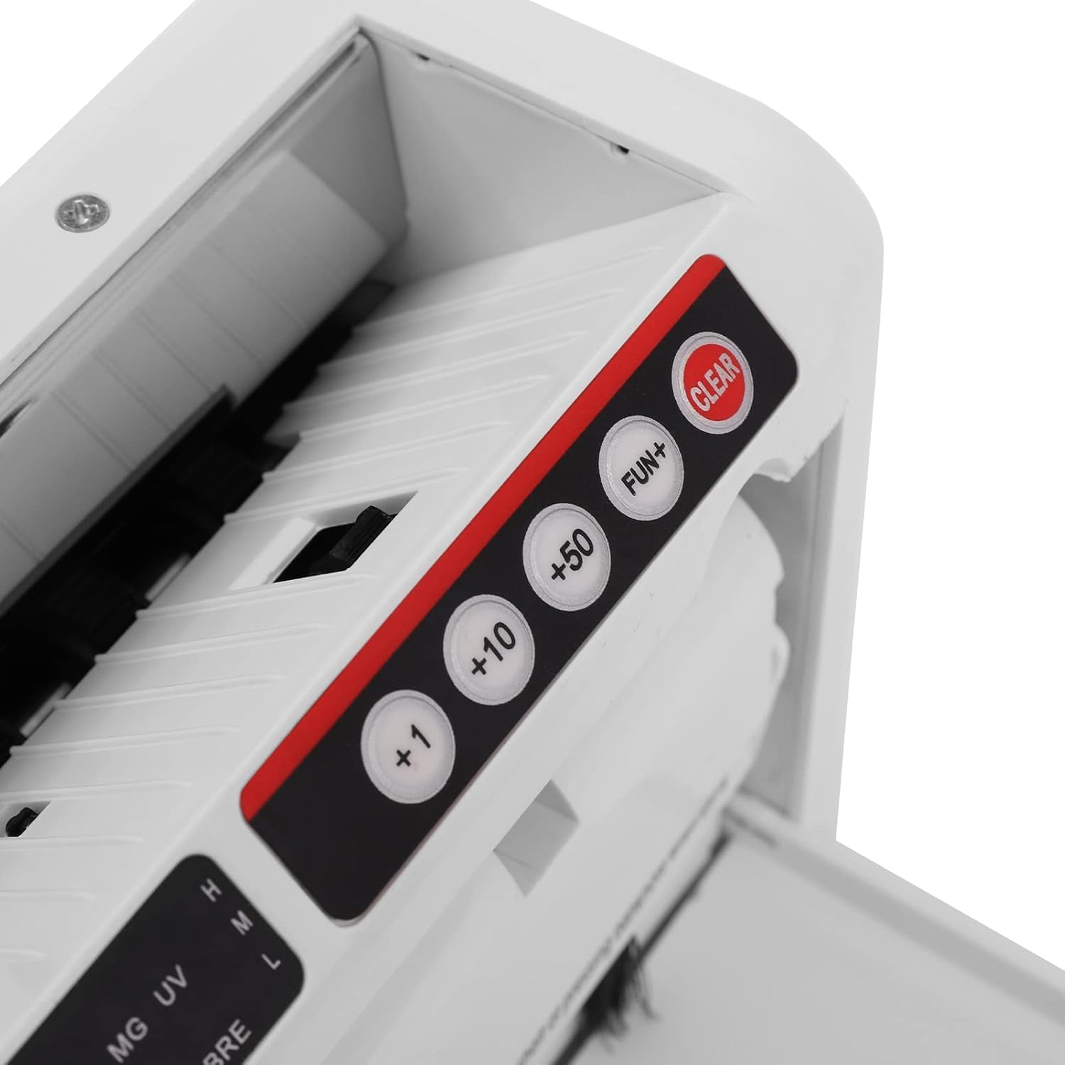 Contabanconote Portatile, contavalute, contabanconote, rilevatore di Denaro con Display a LED per Negozi, Banche e ristoranti, Facile da Usare