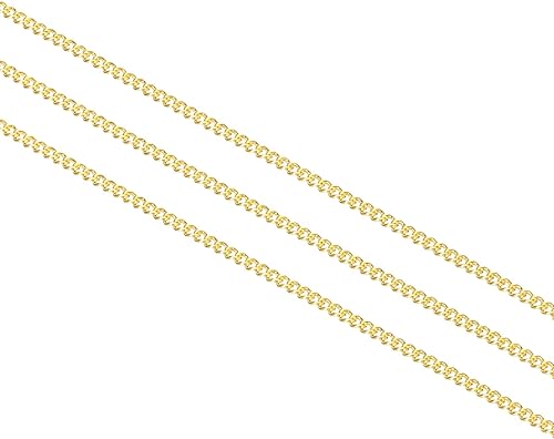 Miniatura 4 de PATIKIL Cadena de cable de 33 pies con carrete, cadena de eslabones redondos trenzados para hacer joyas, accesorios de collares, pulseras, color