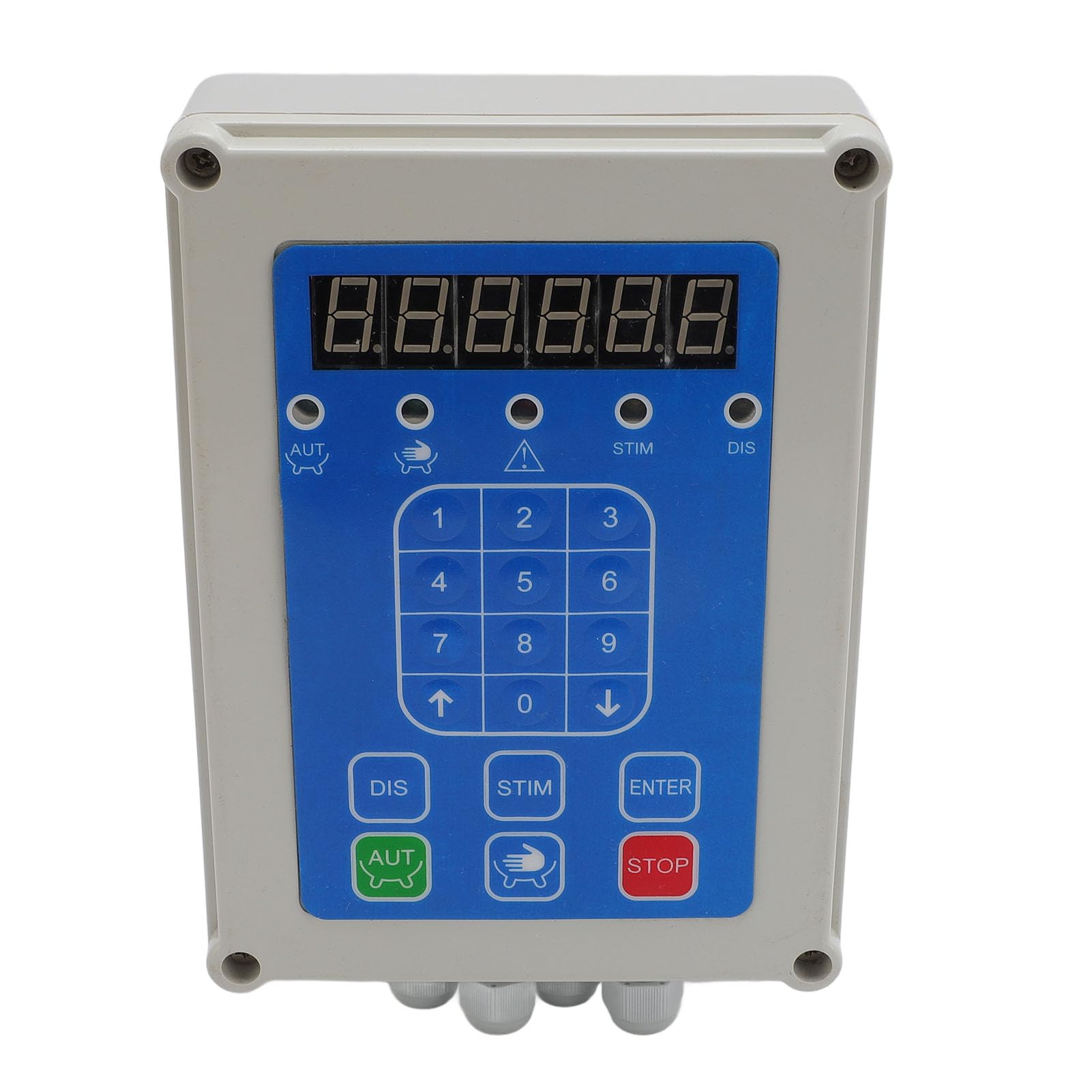 Controlador de Máquina de Ordeño, Panel de Control de Máquina de Ordeño ACR de 24 V con Pulsación Ajustable, Cierre Automático de Vacío, Monitoreo de Datos en Tiempo Real para Sistemas de de