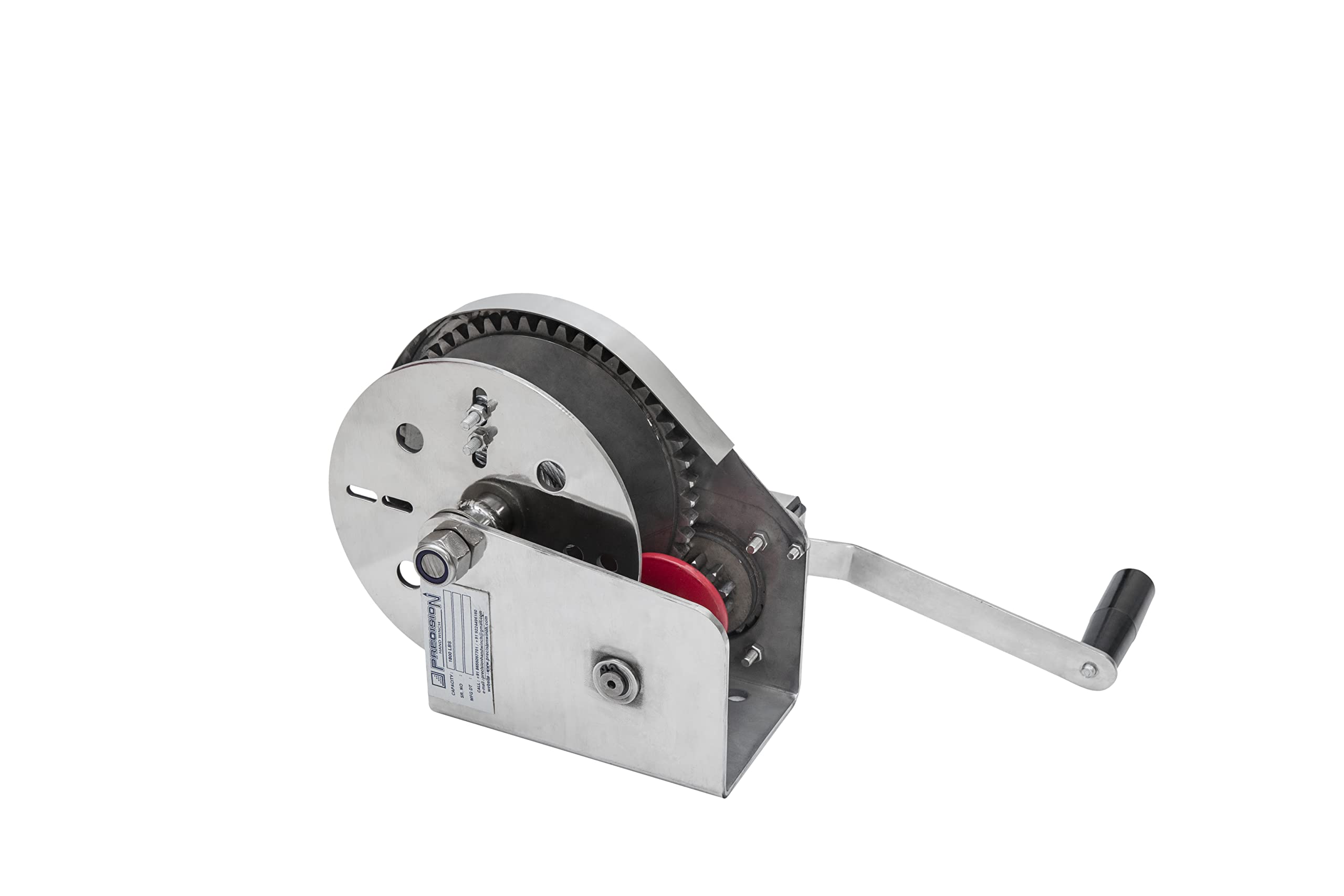 Precision SS304 Manual Hand Winch 500Kg with Automatic Locking