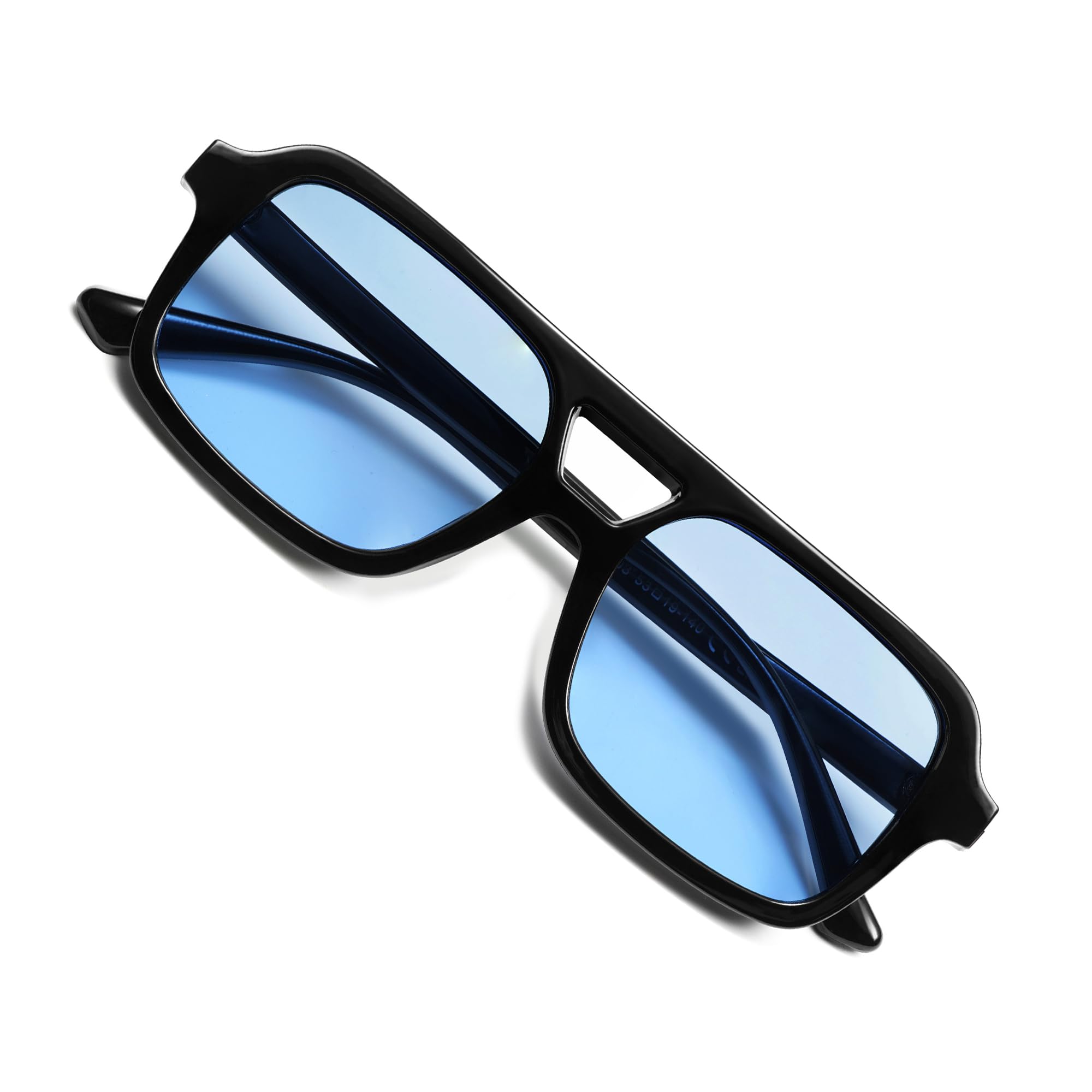 VANLINKER Retro 70s Square Aviator Sunglasses for Women Men Vintage Trendy Rectangle Sun Glasses VL9816