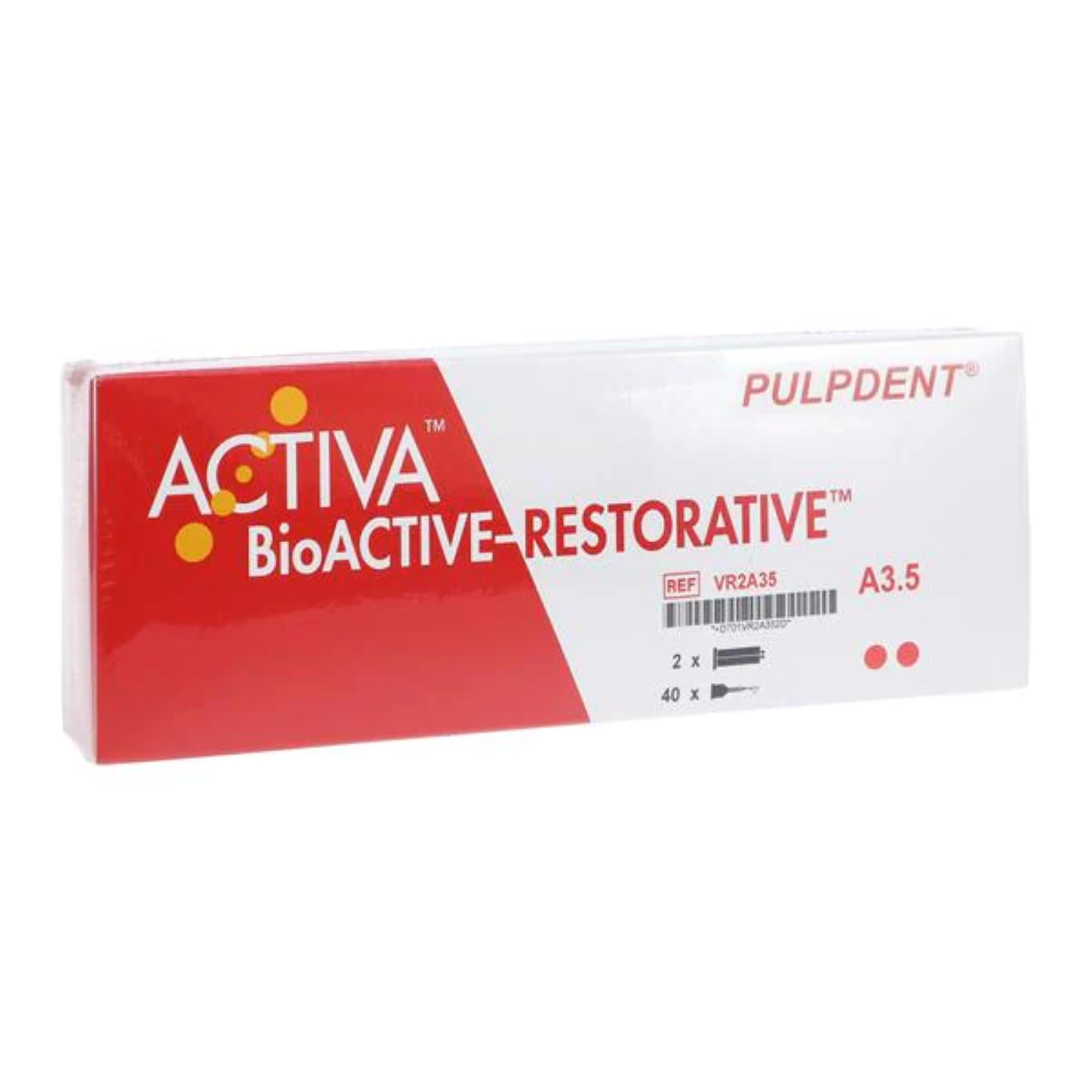 Pulpdent VR2-A35 Activa BioActive Dental Restorative A3.5 Value Pack