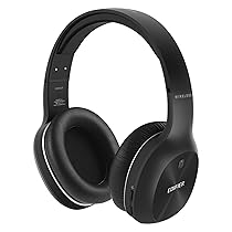 Edifier W800BT Plus Cuffie over-ear Wireless, Auricolari Bluetooth, Cancellazione del Rumore di Chiamata CVC™ 8.0, 55 Ore di Riproduzione, Microfono Incorporato, Multipoint, Controllo APP, Nero